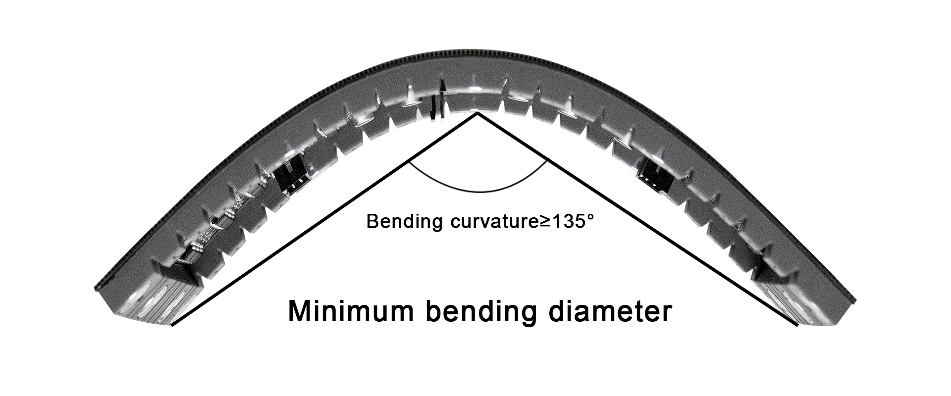 flexible led display module features