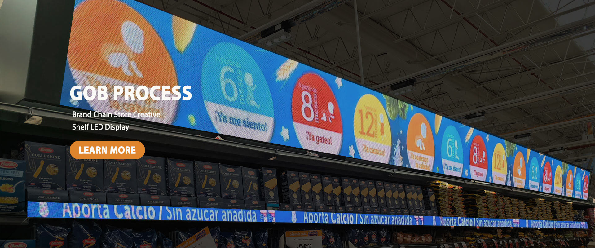 shelf led display
